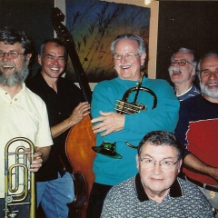 Boneyard Jazz Quartet + one (Mike Gabriel, far right, an original member of the group)