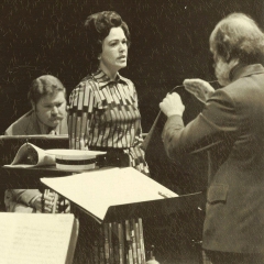CCP (Contemporary Chamber Players - University of Illinois), Edwin London, conductor - Los Vegas contemporary Music Festival, 1974