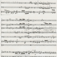 Operation Big Money score, by John Fonville, commissioned and premiered by Tone Road Ramblers