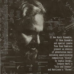 TRR on Sal Martirano Concert 2000