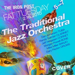 TJO Fat Tuesday poster by Kerry Helms